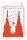 Klappkarte 110x157 mit Umschlag  | KölnMotiv | Dom in Rot: Hätzliche Glöckwunsch zum Geboodsdach